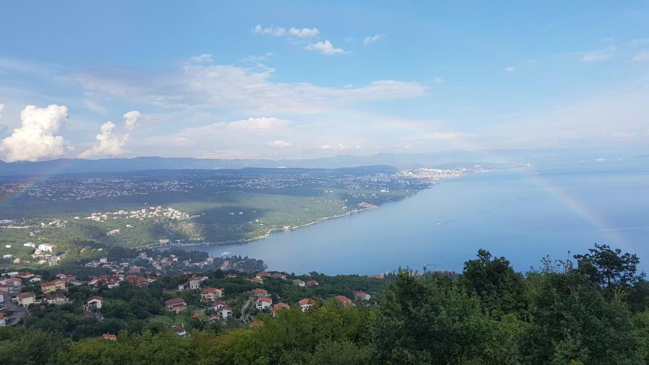 Villa vista sul Quarnero Matulji Esterno foto